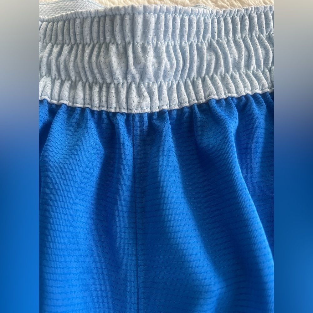 Nike Mens Sz M Blue Color block Dri-fit Crossover Basketball Shorts - Picture 4 of 16